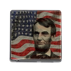 Lincoln Day  Memory Card Reader (square) by Valentinaart