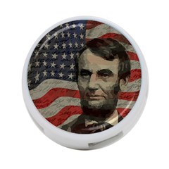 Lincoln Day  4-port Usb Hub (two Sides)  by Valentinaart