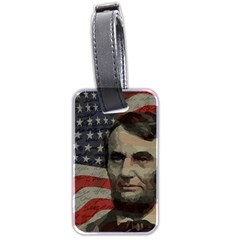 Lincoln Day  Luggage Tags (two Sides) by Valentinaart