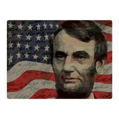 Lincoln Day  Double Sided Flano Blanket (mini) 