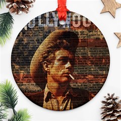 James Dean   Ornament (round) by Valentinaart