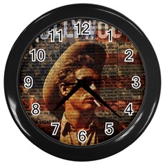 James Dean   Wall Clocks (black) by Valentinaart