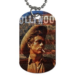 James Dean   Dog Tag (two Sides) by Valentinaart