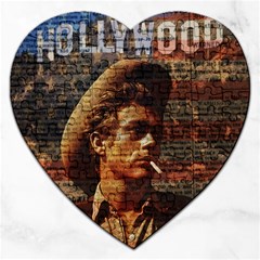 James Dean   Jigsaw Puzzle (heart) by Valentinaart