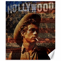 James Dean   Canvas 8  X 10  by Valentinaart