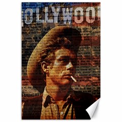 James Dean   Canvas 24  X 36  by Valentinaart