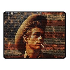 James Dean   Fleece Blanket (small) by Valentinaart