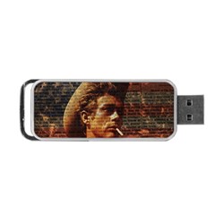 James Dean   Portable Usb Flash (one Side) by Valentinaart