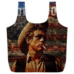 James Dean   Full Print Recycle Bags (l)  by Valentinaart