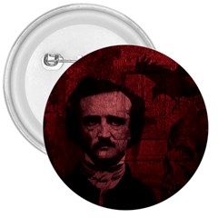 Edgar Allan Poe  3  Buttons