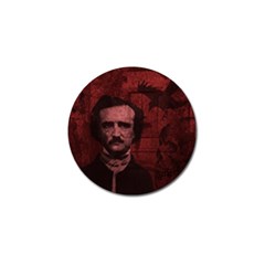 Edgar Allan Poe  Golf Ball Marker by Valentinaart