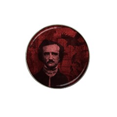 Edgar Allan Poe  Hat Clip Ball Marker (4 Pack) by Valentinaart