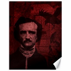 Edgar Allan Poe  Canvas 18  X 24   by Valentinaart