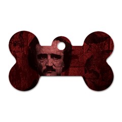 Edgar Allan Poe  Dog Tag Bone (one Side) by Valentinaart