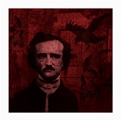 Edgar Allan Poe  Medium Glasses Cloth (2-side) by Valentinaart