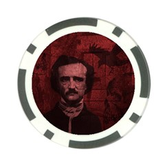 Edgar Allan Poe  Poker Chip Card Guard (10 Pack) by Valentinaart