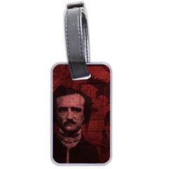 Edgar Allan Poe  Luggage Tags (two Sides) by Valentinaart