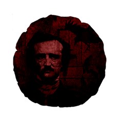 Edgar Allan Poe  Standard 15  Premium Round Cushions by Valentinaart