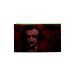 Edgar Allan Poe  Cosmetic Bag (xs) by Valentinaart