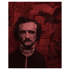 Edgar Allan Poe  Drawstring Bag (small) by Valentinaart