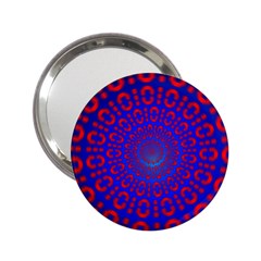 Binary Code Optical Illusion Rotation 2 25  Handbag Mirrors by Simbadda