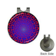 Binary Code Optical Illusion Rotation Hat Clips With Golf Markers