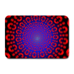 Binary Code Optical Illusion Rotation Plate Mats