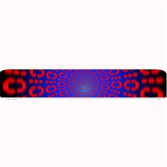 Binary Code Optical Illusion Rotation Small Bar Mats by Simbadda