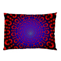 Binary Code Optical Illusion Rotation Pillow Case by Simbadda