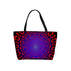 Binary Code Optical Illusion Rotation Shoulder Handbags by Simbadda