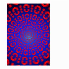 Binary Code Optical Illusion Rotation Small Garden Flag (two Sides) by Simbadda