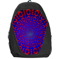 Binary Code Optical Illusion Rotation Backpack Bag