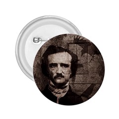 Edgar Allan Poe  2 25  Buttons by Valentinaart