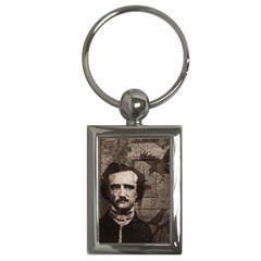 Edgar Allan Poe  Key Chains (rectangle)  by Valentinaart