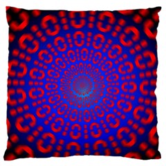 Binary Code Optical Illusion Rotation Standard Flano Cushion Case (two Sides)