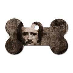 Edgar Allan Poe  Dog Tag Bone (two Sides) by Valentinaart