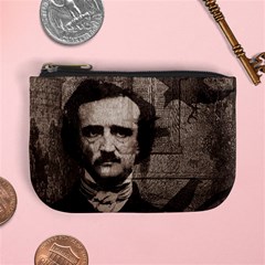 Edgar Allan Poe  Mini Coin Purses by Valentinaart