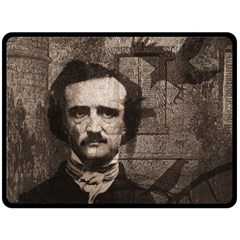 Edgar Allan Poe  Fleece Blanket (large) 