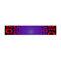 Binary Code Optical Illusion Rotation Flano Scarf (mini) by Simbadda