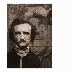 Edgar Allan Poe  Small Garden Flag (two Sides) by Valentinaart