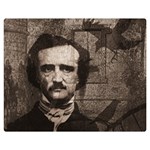 Edgar Allan Poe  Double Sided Flano Blanket (Medium)  60 x50  Blanket Back