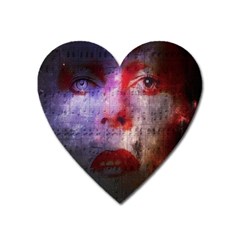 David Bowie  Heart Magnet by Valentinaart