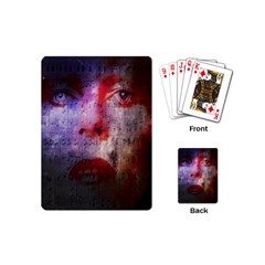 David Bowie  Playing Cards (mini)  by Valentinaart