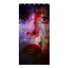 David Bowie  Shower Curtain 36  X 72  (stall)  by Valentinaart