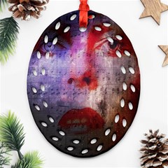 David Bowie  Ornament (oval Filigree)