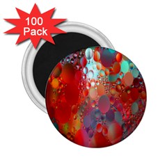 Texture Spots Circles 2 25  Magnets (100 Pack) 