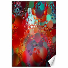 Texture Spots Circles Canvas 24  X 36 