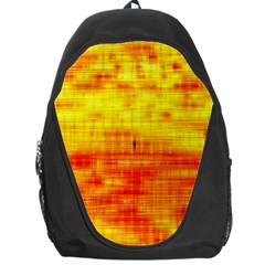 Bright Background Orange Yellow Backpack Bag