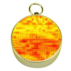 Bright Background Orange Yellow Gold Compasses