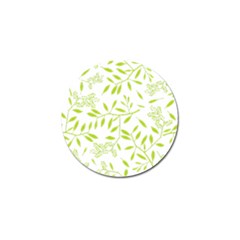 Leaves Pattern Seamless Golf Ball Marker (10 Pack)